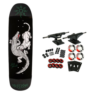 Welcome Skateboard Complete Yanko Swamp Fight on Panther White/Black 9.0" x 32.5"