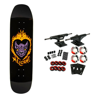 Welcome Skateboard Complete Blood Sucker on Son of Moontrimmer Black 8.25" x 32.15"