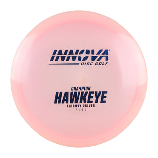 Innova Disc Golf Champion Hawkeye Fairway Driver 7/5/-1/1 Light Pink/Blue 162 grams