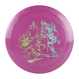 Discraft Disc Golf Paul McBeth Signature Big Z Hades Distance Driver 12/6/-3/2 Purple/Hexagon Prisms 170-172g