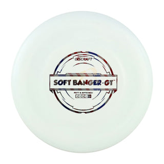 Discraft Disc Golf Putter Line Soft Banger GT Putter 2/3/0/1 White/USA 170-172g