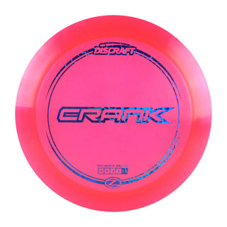 Discraft Disc Golf Z Line Crank Distance Driver 13/5/-2/2 Pink/Blue Scales 170-172g