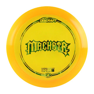 Discraft Disc Golf Z Line Machete Distance Driver 11/4/0/4 Mango/Camo 173-174g
