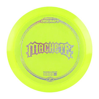 Discraft Disc Golf Z Line Machete Distance Driver 11/4/0/4 Yellow/Holo Shimmer 173-174g