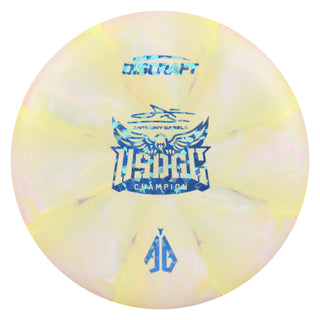 Discraft Disc Golf Anthony Barela USDGC CT Swirl Focus Putter Yellow/Blue Shatter 173-174g