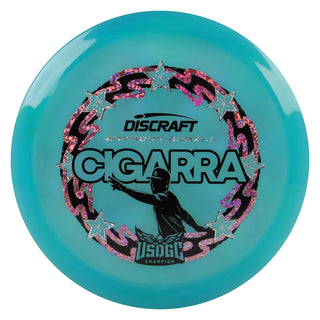 Discraft Disc Golf Anthony Barela USDGC Z-Swirl Cigarra Green/Pink Hearts 173g