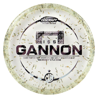 Discraft Disc Golf Missy Gannon Throw Pink Z Flx Big Money Zone Black/Silver 173-174g