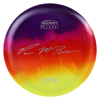 Discraft Disc Golf Paul McBeth Z Line Fly Dye Luna Putter 3/4/0/2 Rainbow/Silver 173-174g