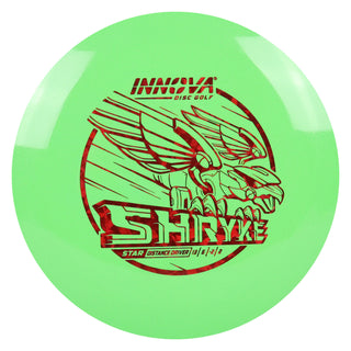 Innova Disc Golf Star Shryke Distance Driver 13/6/-2/2 Green/Red Shatter 170 grams