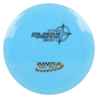 Innova Disc Golf Star Colossus Distance Driver 14/5/-2/3 Blue/Gold Checkers 173 grams