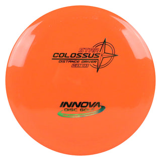Innova Disc Golf Star Colossus Distance Driver 14/5/-2/3 Orange/Green Dots 173 grams