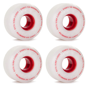 Ricta Wheels 55mm Clouds 86A White/Red