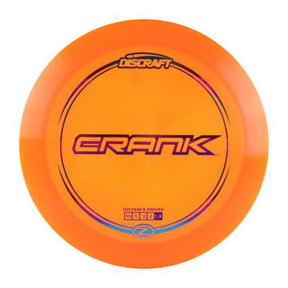 Discraft Disc Golf Z Line Crank Distance Driver 13/5/-2/2 Orange/Cool Gradient 170-172g