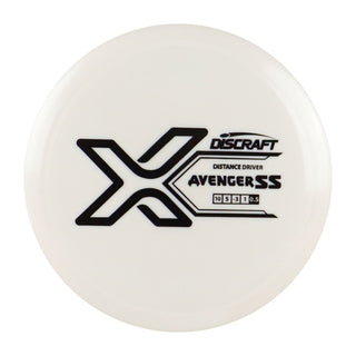Discraft Disc Golf X Line Avenger SS Distance Driver 10/5/-3/1 White/Black 170-172g