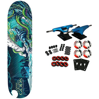 All I Need Skateboard Complete Poseidon 8.3" x 32"