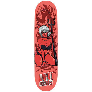 World Industries Skateboard Deck Devil Girl Anime 8.3" x 32"