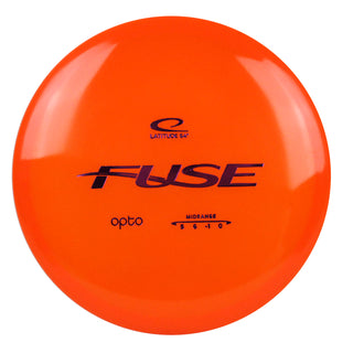 Latitude 64 Disc Golf Opto Fuse Midrange 5/6/-1/0 Orange/Purple 175 grams