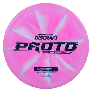 Discraft Disc Golf Ricky Wysocki Prototype Fossil Putter 3/1/0/3 Pink Blue/Blue 173-174g