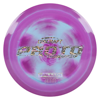 Discraft Disc Golf Ricky Wysocki Prototype Hallux Distance Driver 10/5/0/3 Purple Blue/Discraft Holo 173g