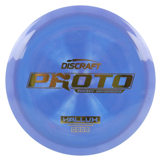 Discraft Disc Golf Ricky Wysocki Prototype Hallux Distance Driver 10/5/0/3 Storm Blue/Gold 174g