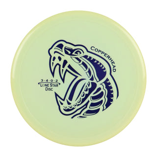 Lone Star Disc Golf Bravo Copperhead Putter 3/4/0/2 Pastel Green/Navy 172 grams