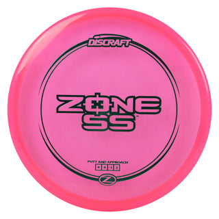 Discraft Disc Golf Z Line Zone SS Putter 4/4/-1/2 Pink/Green 173-174g