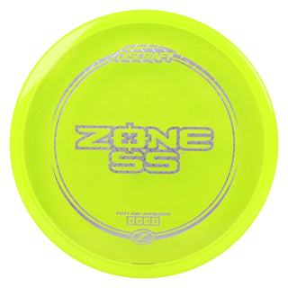 Discraft Disc Golf Z Line Zone SS Putter 4/4/-1/2 Yellow/Metal Plate 170-172g