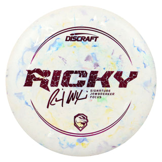 Discraft Disc Golf Ricky Wysocki Signature Jawbreaker Focus Putter 2/2/-1/2 White/Magenta 173-174g