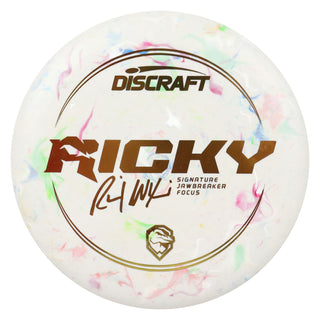 Discraft Disc Golf Ricky Wysocki Signature Jawbreaker Focus Putter 2/2/-1/2 White/Gold 170-172g