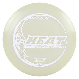 Discraft Disc Golf Seasonal Mega-Glo Heat Distance Driver 9/6/-3/1 White 171g