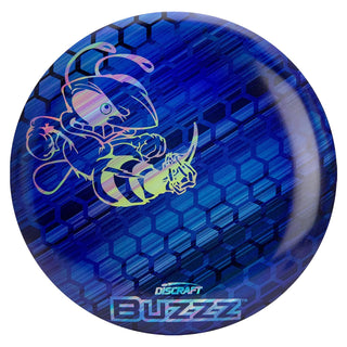 Discraft Disc Golf Full Foil SuperColor Buzzz Midrange 5/4/-1/1 Blue 177-180g