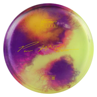 Discraft Disc Golf Paul McBeth Z Line Fly Dye Luna Putter 3/4/0/2 Purple Yellow/Yellow 173-174g
