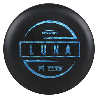 Discraft Disc Golf Paul McBeth Luna Putter 3/4/0/2 Black/Blue Shatter 174g
