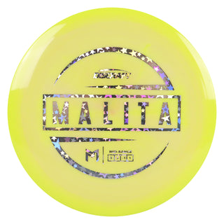 Discraft Disc Golf Paul McBeth First Run ESP Malita Midrange 5/5/-1/1 Yellow/Holo Stars 170-172g