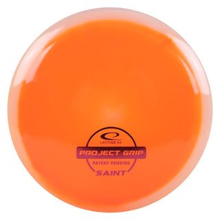 Latitude 64 Disc Golf Project Grip Saint Faurwat Druver 9/7/-1/2 Orange/Red 176 grams