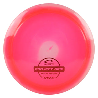Latitude 64 Disc Golf Project Grip Rive Distance Driver 13/5/0/3.5 Red/Red 173 grams