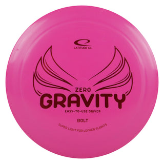 Latitude 64 Disc Golf Zero Gravity Bolt Distance Driver 13/6/-2/3 Purple/Red 123 grams