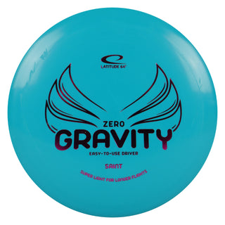 Latitude 64 Disc Golf Zero Gravity Saint Fairway Driver 9/7/-1/2 Turquoise/Purple 124 grams