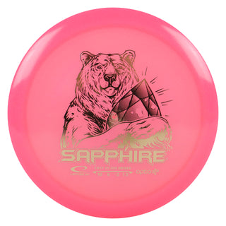 Latitude 64 Disc Golf Opto Air Sapphire Distance Driver 10/6/-2/1.5 Pink/Gold 155 grams