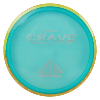 Axiom Disc Golf Proton Crave Fairway Driver 6.5/5/-1/1 Teal/Yellow Orange 165 grams