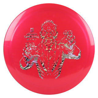 Discraft Disc Golf Big Z Undertaker Mini 6" Thrower or Marker Red/Discraft Holo