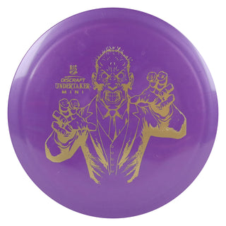 Discraft Disc Golf Big Z Undertaker Mini 6" Thrower or Marker Purple/Gold