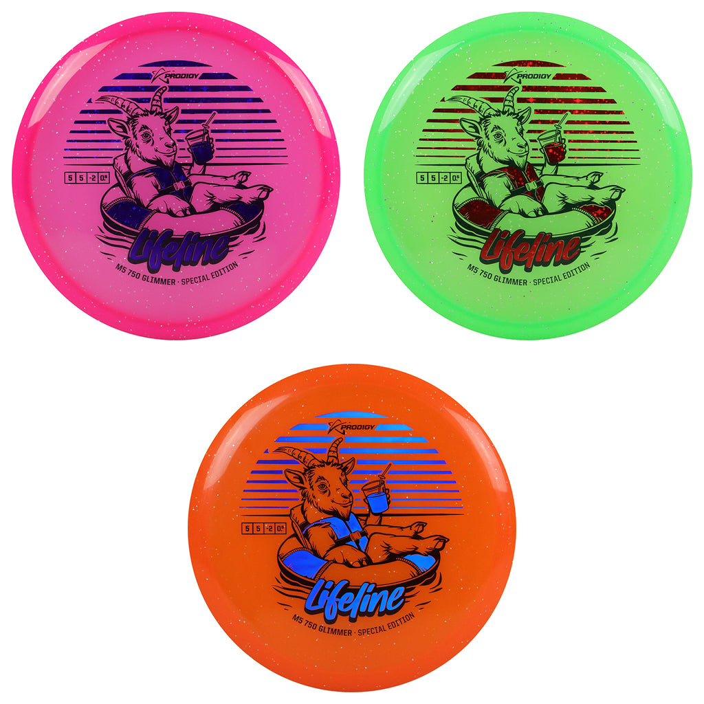 Prodigy Disc Golf 750 Glimmer M5 Lifeline Midrange 5/5/-2/0.5 - Choose ...