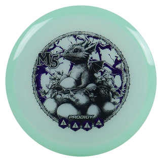 Prodigy Disc Golf 400 Glow M5 Broodling Midrange 5/5/-2/0.5 Mint/Indigo 178 grams