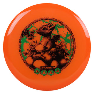Prodigy Disc Golf 400 Glow M5 Broodling Midrange 5/5/-2/0.5 Orange/Green 179 grams