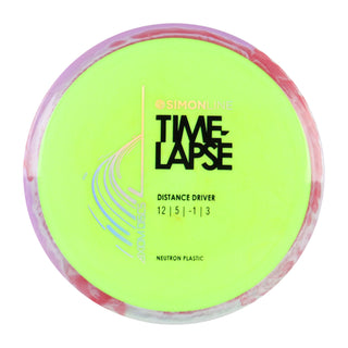 Axiom Disc Golf Simon Lizotte Line Neutron Time Lapse Driver 12/5/-1/3 DayGlo/Red Blend 175 grams