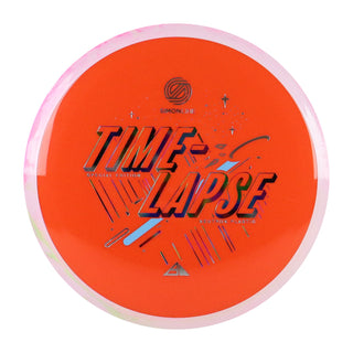 Axiom Disc Golf Simon Lizotte Line Neutron Time Lapse SE Driver 12/5/-1/3 Orange/Pink Lime 174 grams