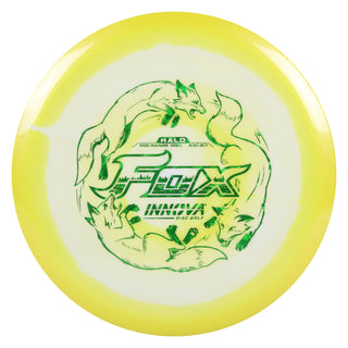 Innova Disc Golf Halo Star Fox Midrange 5/6/-2/1 Gold White/Green Shatter 176 grams