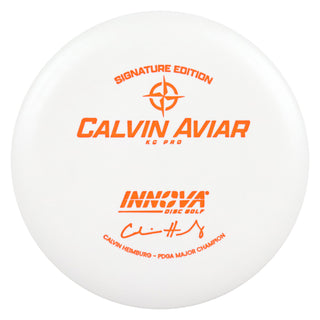 Innova Disc Golf KC Pro Calvin Heimburg Aviar Putter 2/3/0/2 Super White/Orange 175 grams