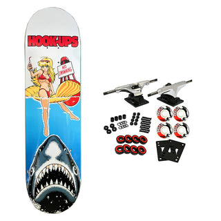 Hook Ups Skateboard Complete No Swimming 8.25"